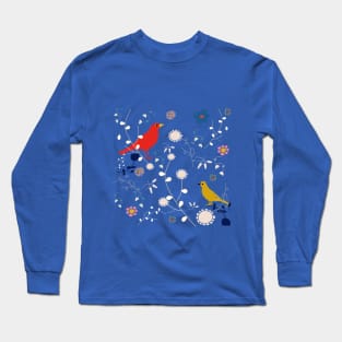 Bird and Blossom Long Sleeve T-Shirt